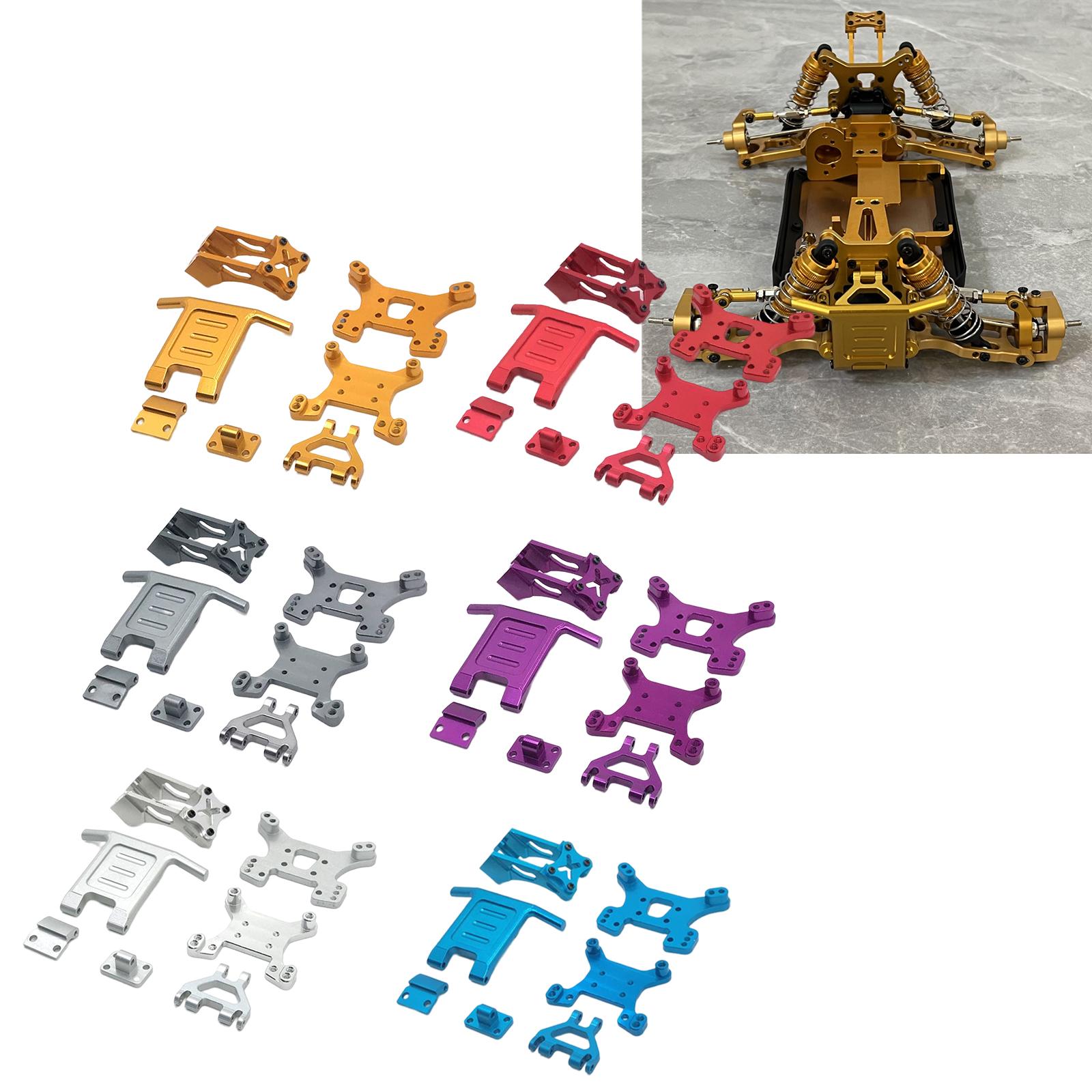 Rc Hobby Tool Kit - 金属製 RC アップグレードパーツキット Wltoys 124017 1:12