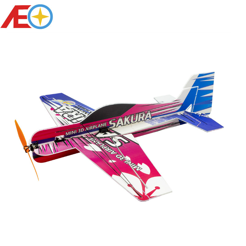 Rc Hobby Online - AEORC E211 SAKURA マイクロ3D室内飛行機キット - 最軽量PPマジックボードRC飛行機モデルホビー玩具フォームRC飛行機リモートコントロール