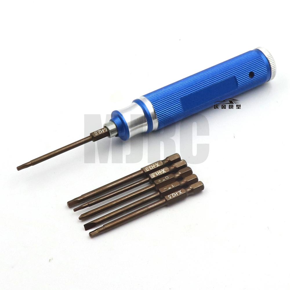 Rc Hobby Tool Kit - 6-in-1ドライバーキット,rcフォームツールキット,車,rc,六角レンチ,ソケット,六角形