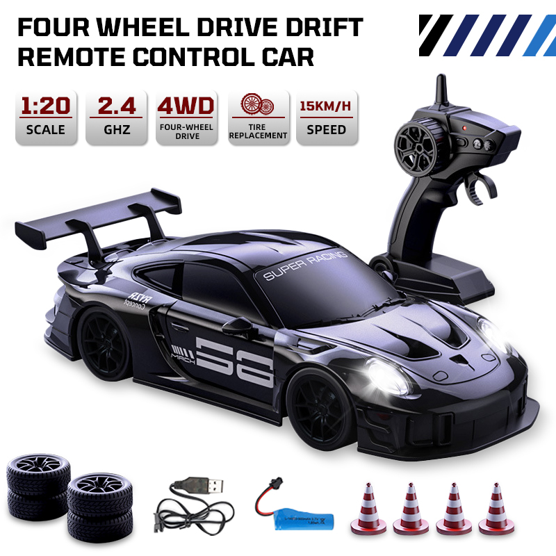Rc Hobbyking Shop - 4WD 15Km/h RCカー ラジコン ドリフトカー 1:20
