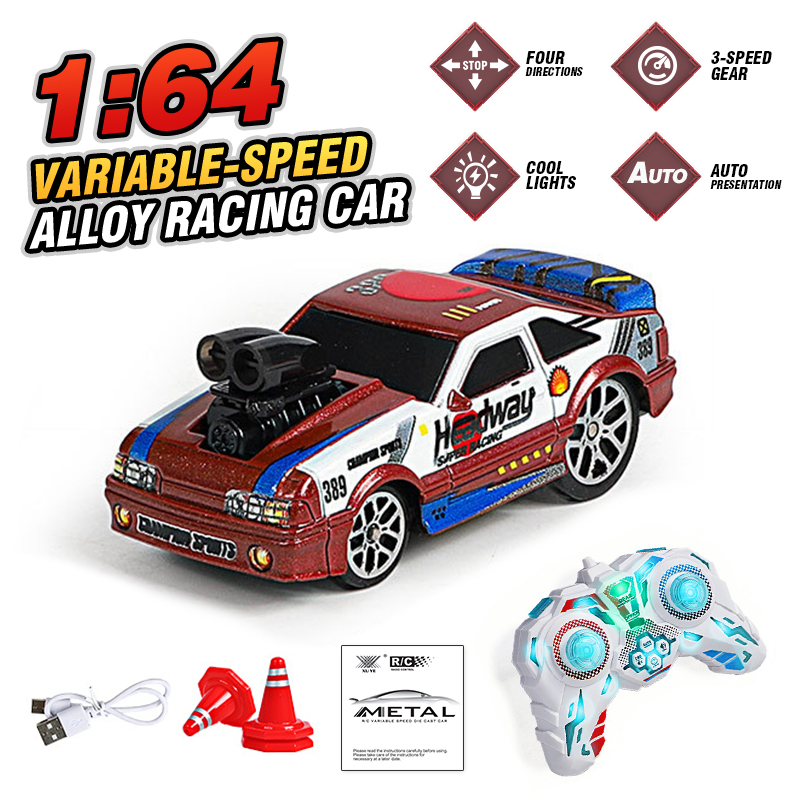 Rc Hobbyking Shop - 1:64 合金 Rc ドリフトレーシングおもちゃ 2.4 グラム