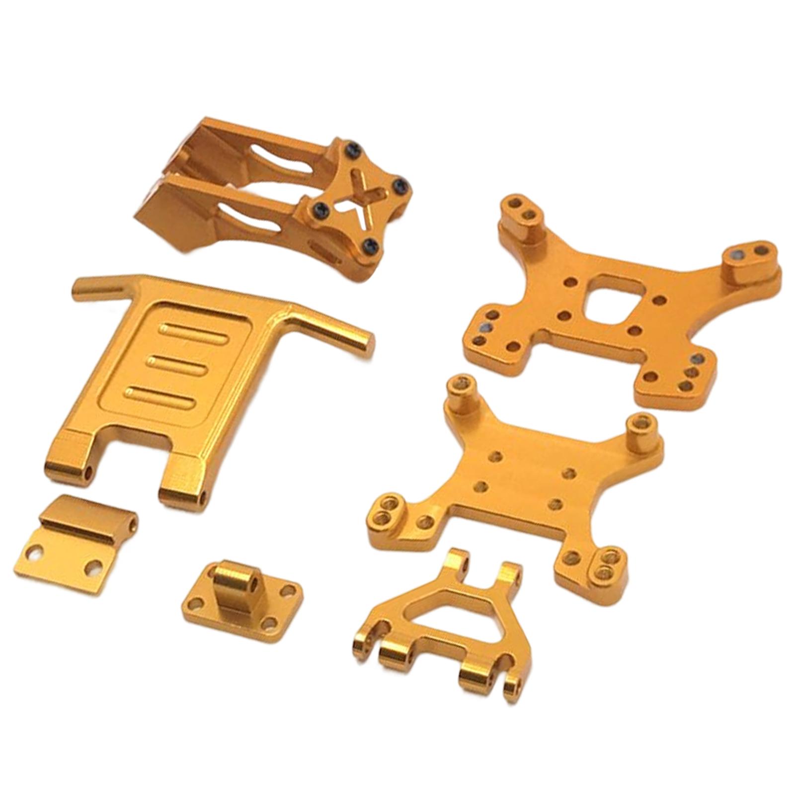 Rc Hobby Tool Kit - 金属 RC アップグレードパーツキットフロントリアショックアブソーバーブラケット Wltoys 124018 124019