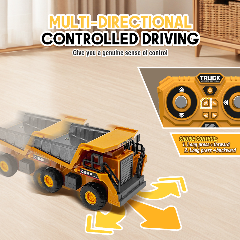 1:64 デスクトップ Rc カーミニ合金ダンプトラックサウ - Rc Hobbyking Shop のレビューと価格