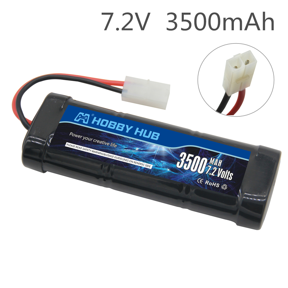 新しい 7.2V バッテリー 5000/6800mAh Ni - Rc Hobby Truck のレビューと価格