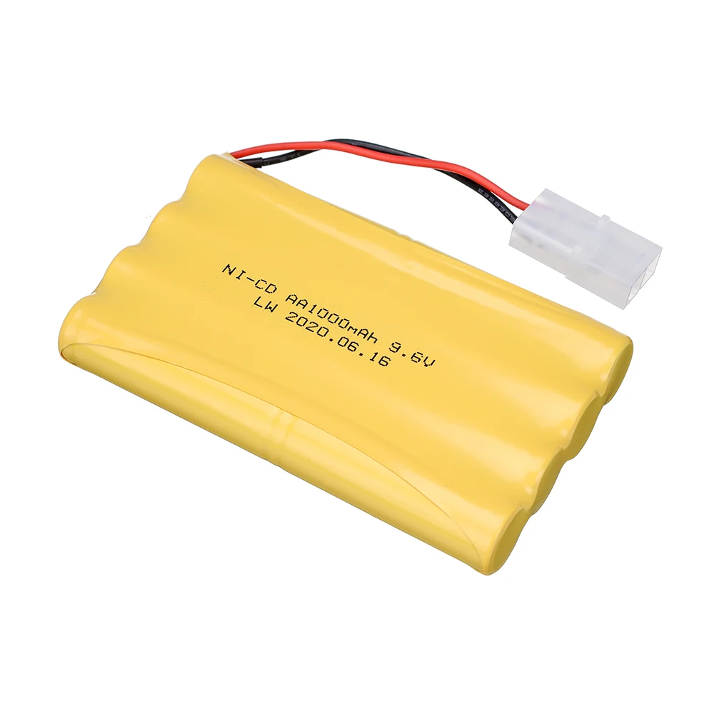 9.6V 1000mAh Ni-CD AA充電式バッテリー  - Rc Hobby Truck のレビューと価格