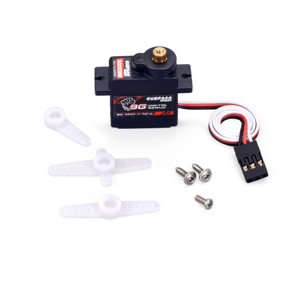 4 個入り SURPASS ホビー防水サーボ 9g 17g  - Rc Hobby Online のレビューと価格