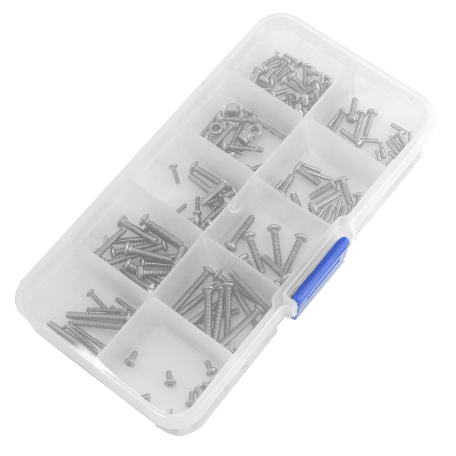 RCカー用ネジキット、収納ボックス付き、修理工具、RCカーモ - Rc Hobby Tool Kit のレビューと価格