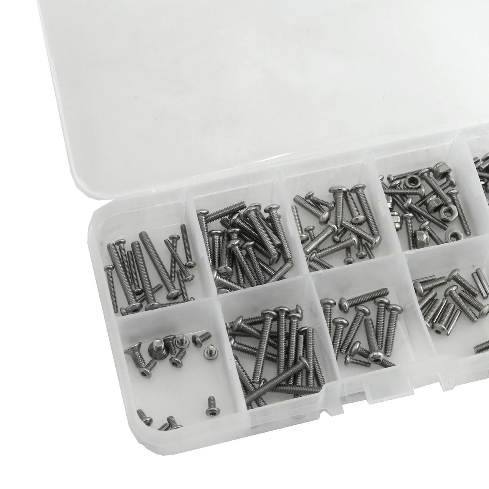 RCカー用ネジキット、収納ボックス付き、修理工具、RCカーモ - Rc Hobby Tool Kit のレビューと価格