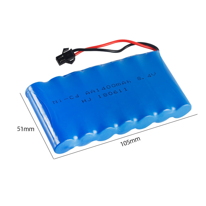 Ni-cd充電式バッテリーパック,8.4v,1400mah, - Rc And Hobby のレビューと価格