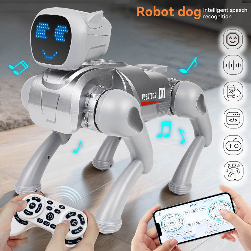 Rc 犬インテリジェント機械子犬歌ダンス動物音声対話アプリリ - Rc Hobbyking Shop のレビューと価格