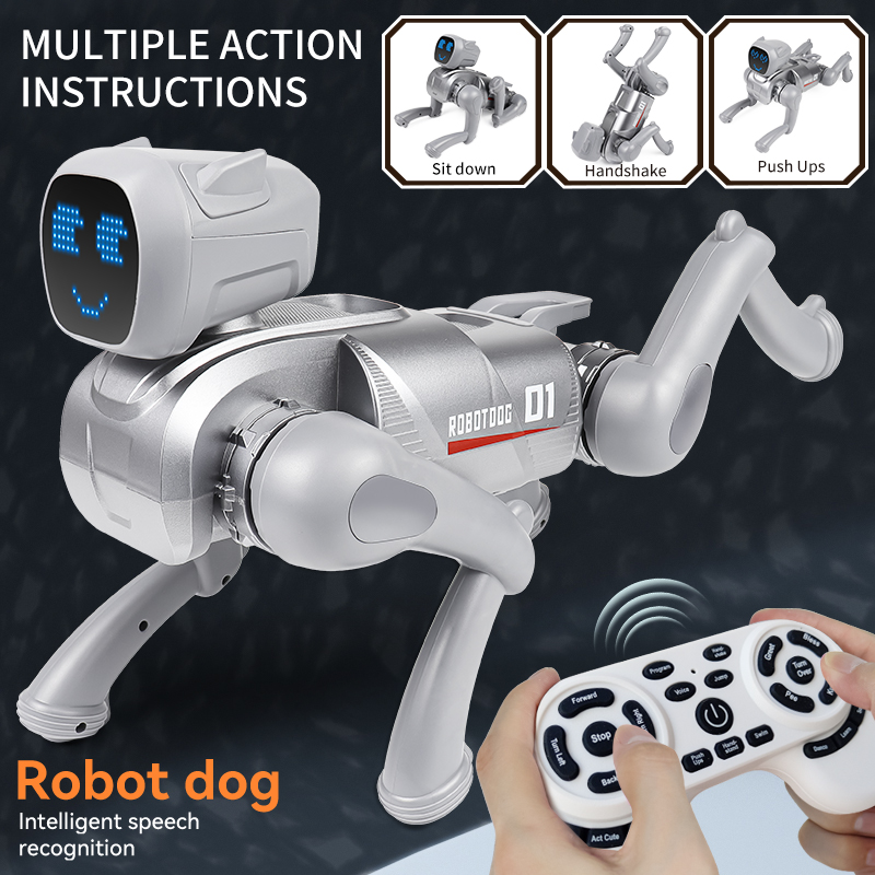 Rc 犬インテリジェント機械子犬歌ダンス動物音声対話アプリリ - Rc Hobbyking Shop のレビューと価格