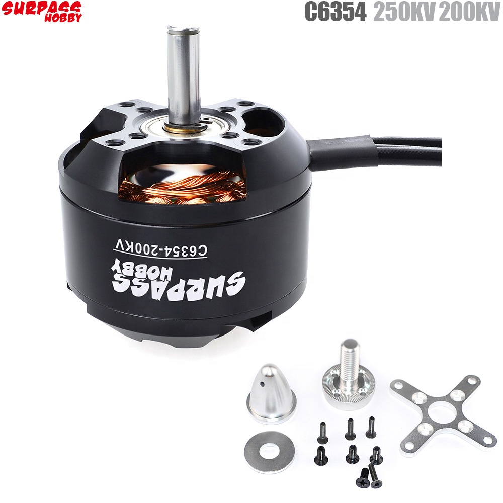 SURPASS HOBBY C6354 6354 250KV - Rc And Hobby のレビューと価格
