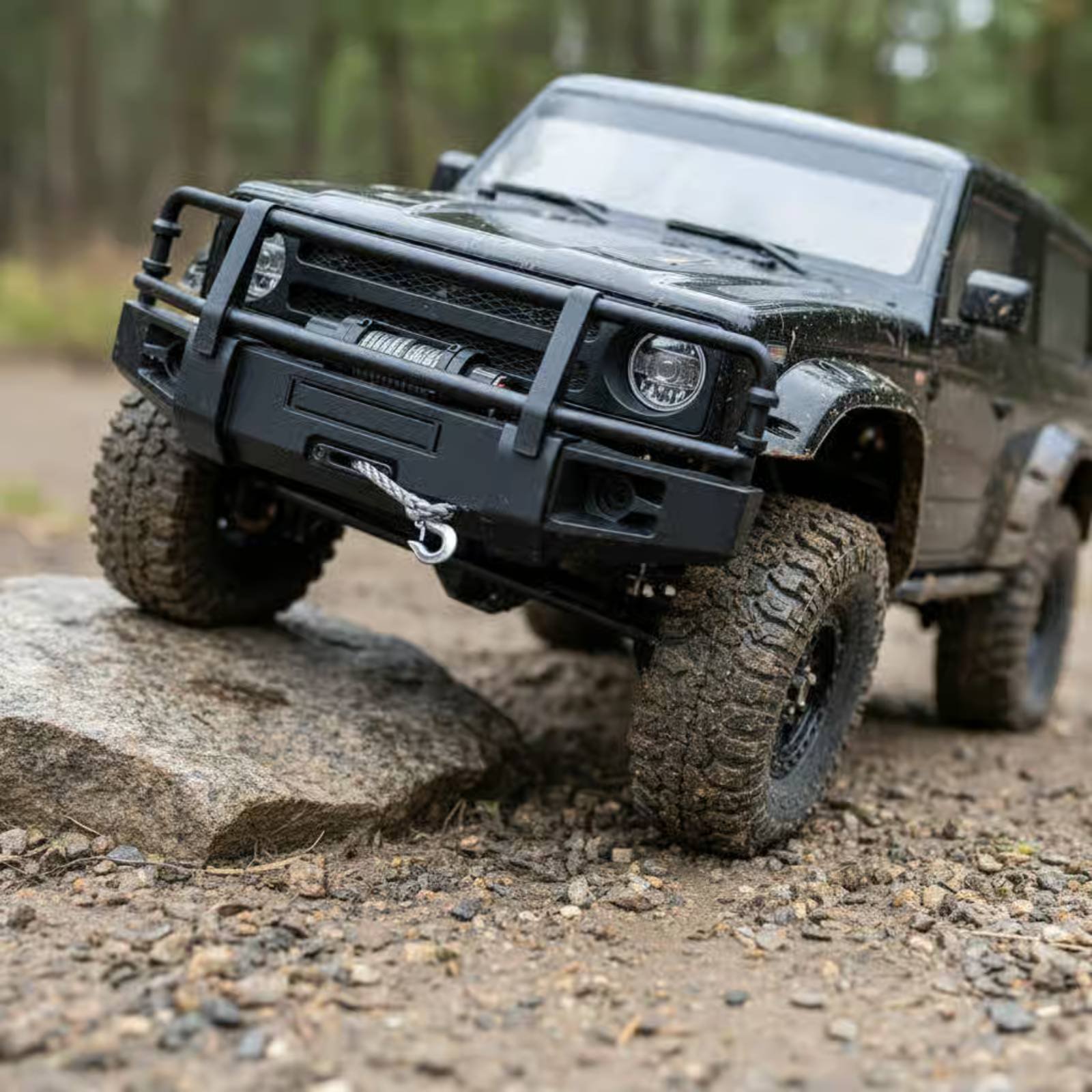 RC クローラーフロントバンパーショック保護クローラーバンパ - Rc And Hobby のレビューと価格
