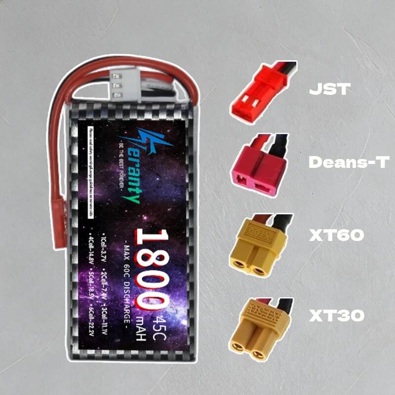 TERANTY 2S 3S 4S 1800mAh リポバッテ - Rc Hobby Truck のレビューと価格