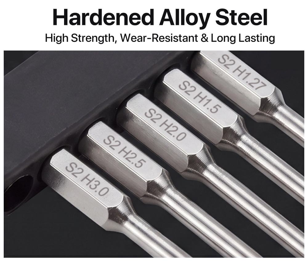 9IMOD 六角ドライバーセット 100mm 延長 1.27 - Rc Hobby Tool Kit のレビューと価格