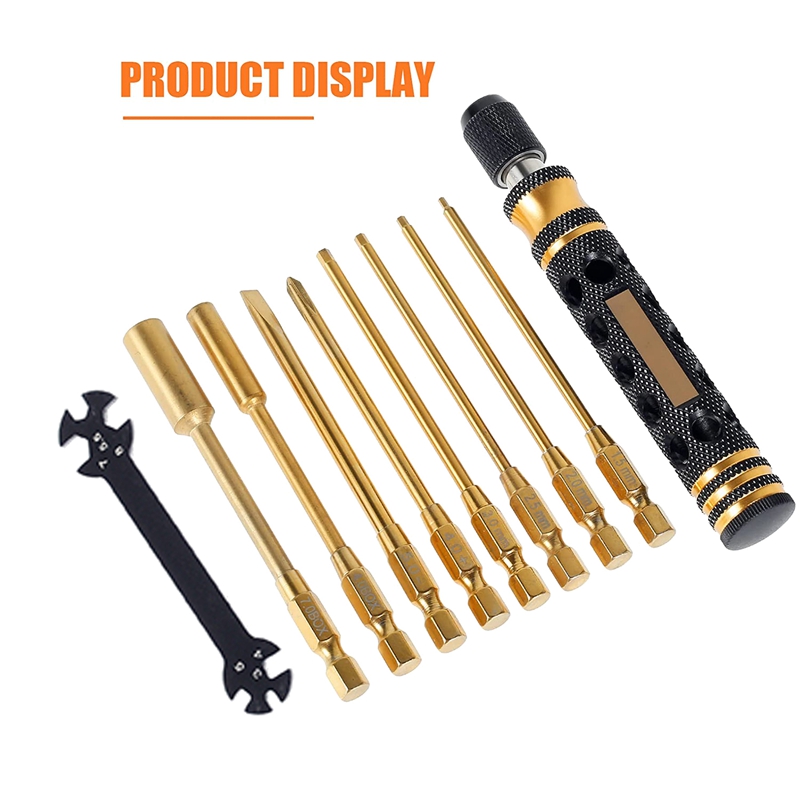 9 in 1 RCツールキット、RCカーツールキット RC六 - Rc Hobby Tool Kit のレビューと価格