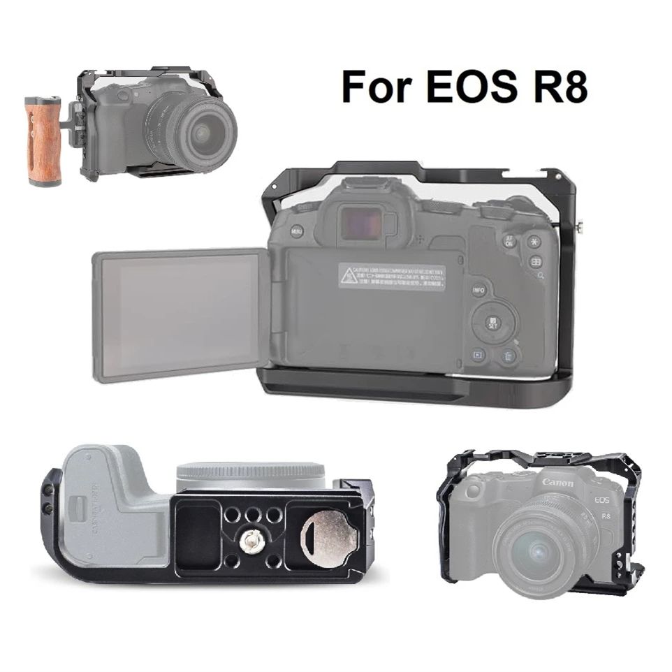保護フレーム カメラケージ Canon EOS R8用 アル - Canon Camera Eos R8 のレビューと価格