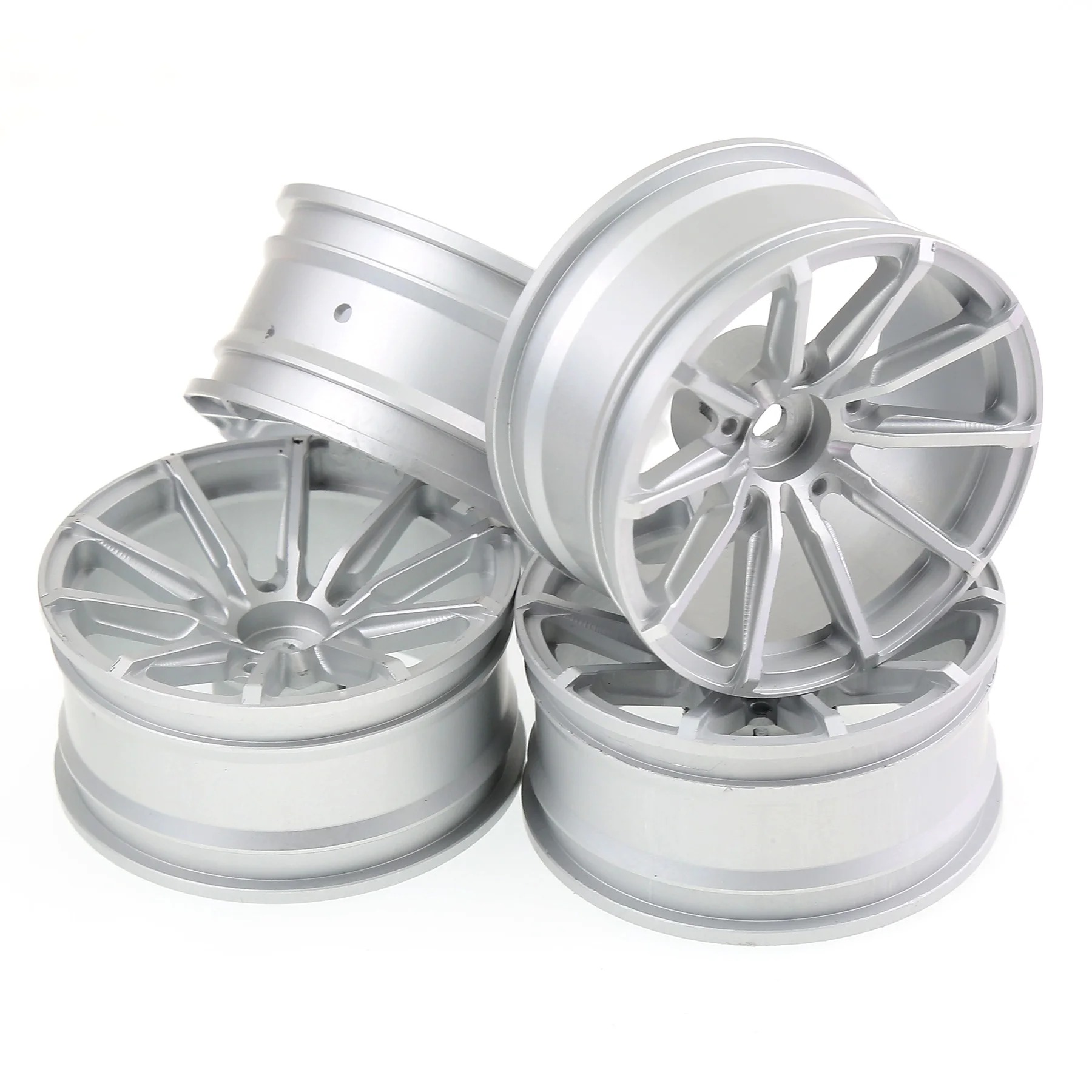 4 個 CNC アルミ合金ホイールリム 1/10 RC ツー - Wheel Rim Rc のレビューと価格