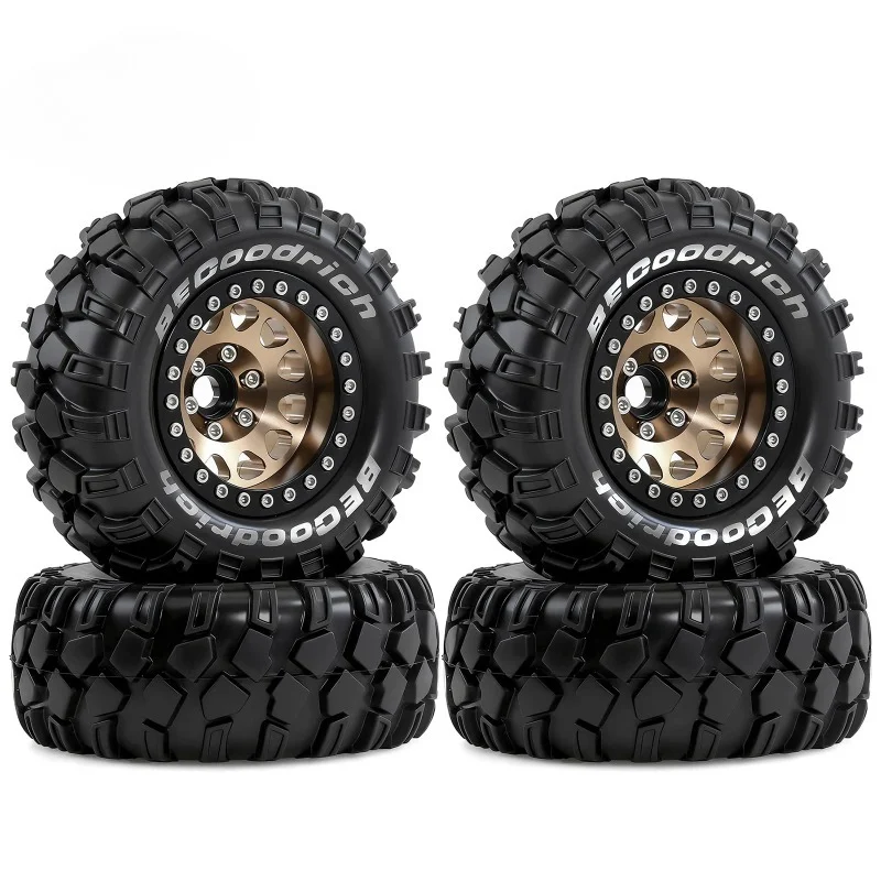 4個入り 1.9インチ ビードロック RCホイールリムセット - Wheel Rim Rc のレビューと価格