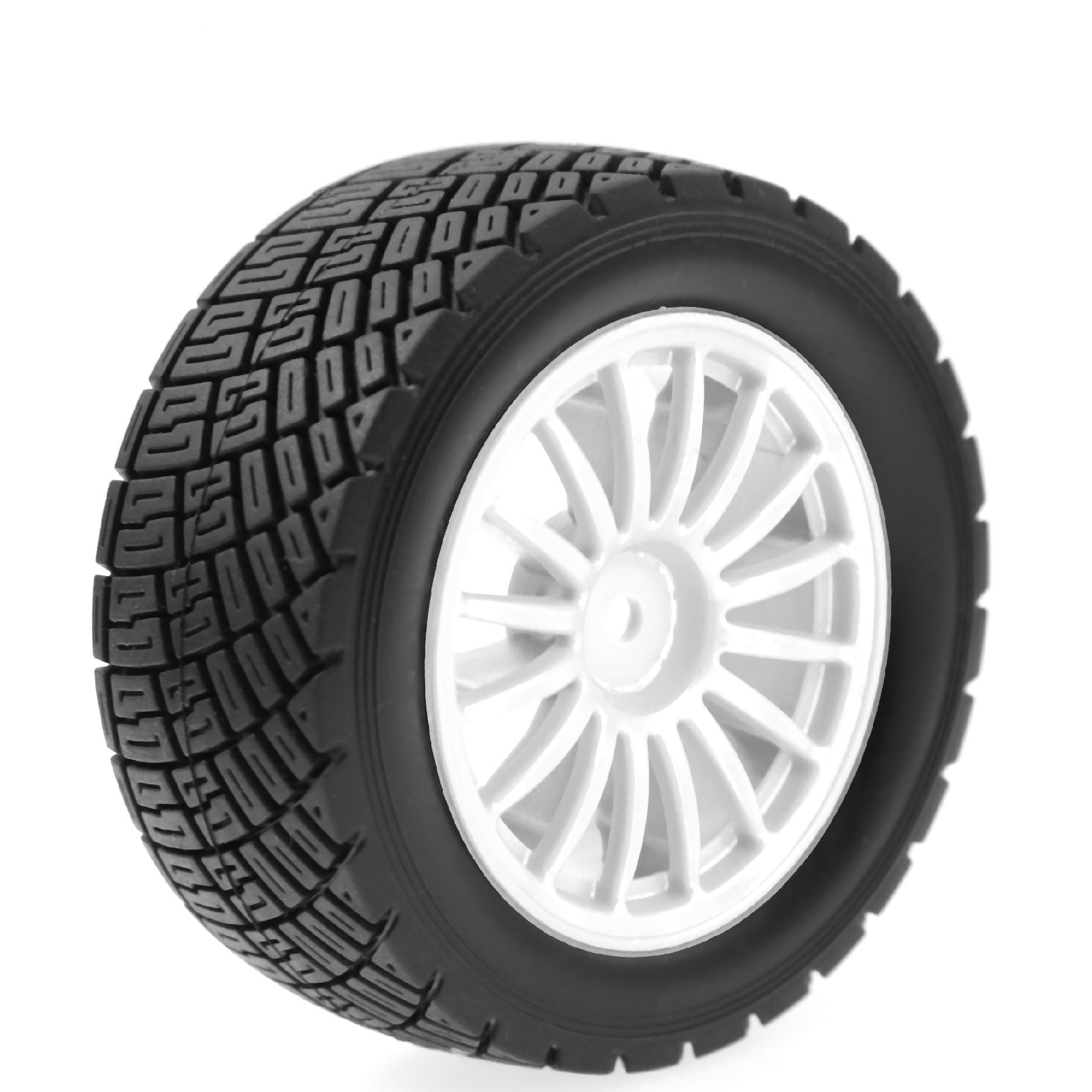 78mm 1/10 RCラリーラバータイヤ＆ホイールリム 1 - Wheel Rim Rc のレビューと価格