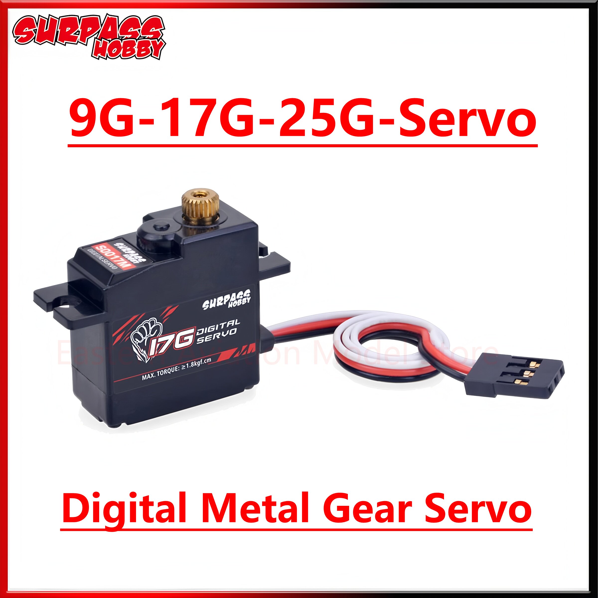 Surpass Hobby S009M 9G S0017M  - Rc Hobby Online のレビューと価格