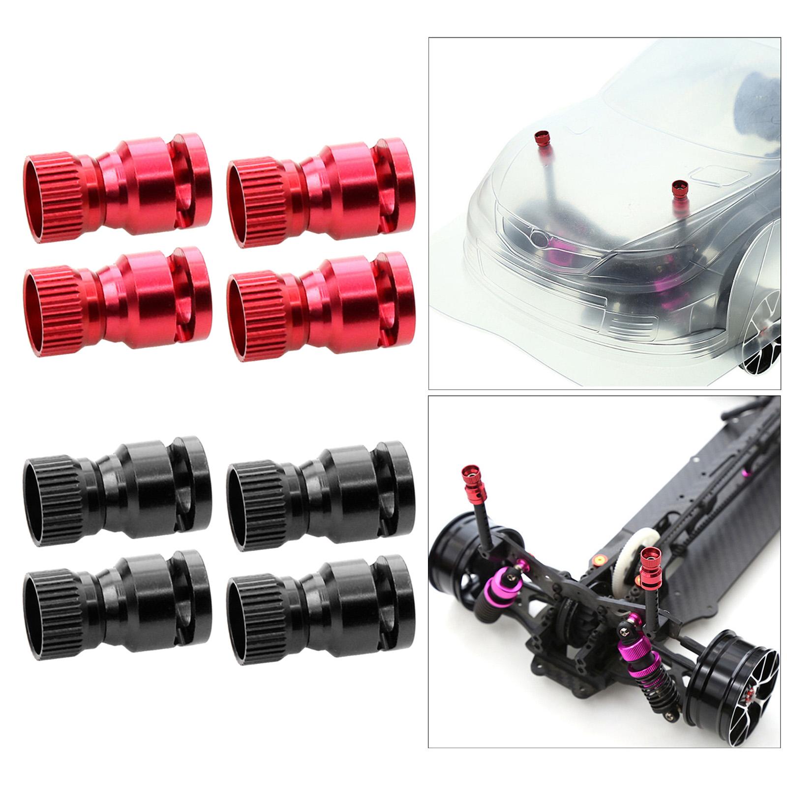 4/セットアルミボディシェルマウントコラム穴ロケーター RC - Rc Hobby Location のレビューと価格
