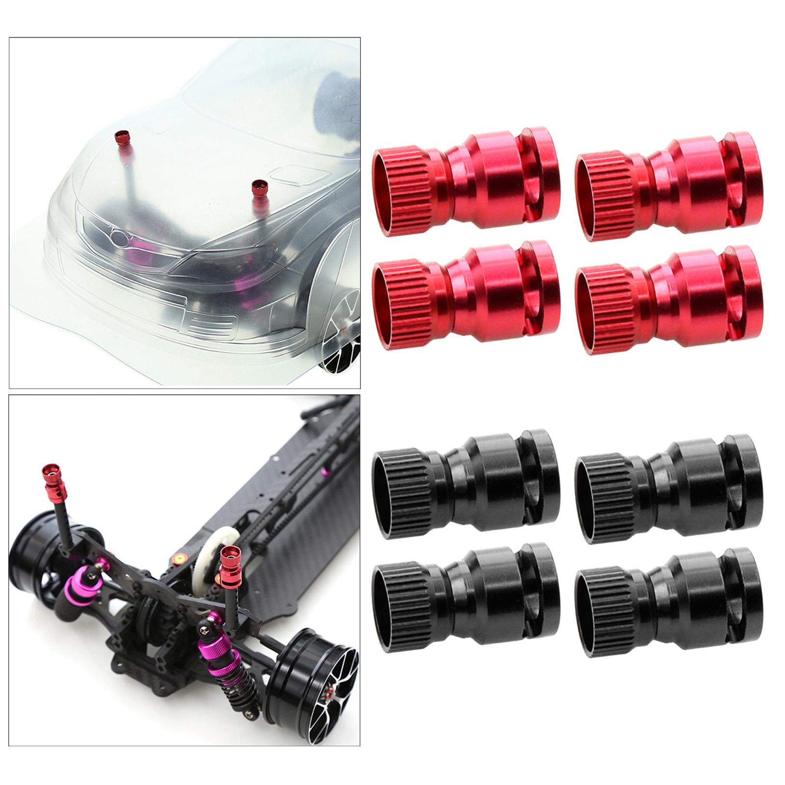 4/セットアルミボディシェルマウントコラム穴ロケーター RC - Rc Hobby Location のレビューと価格