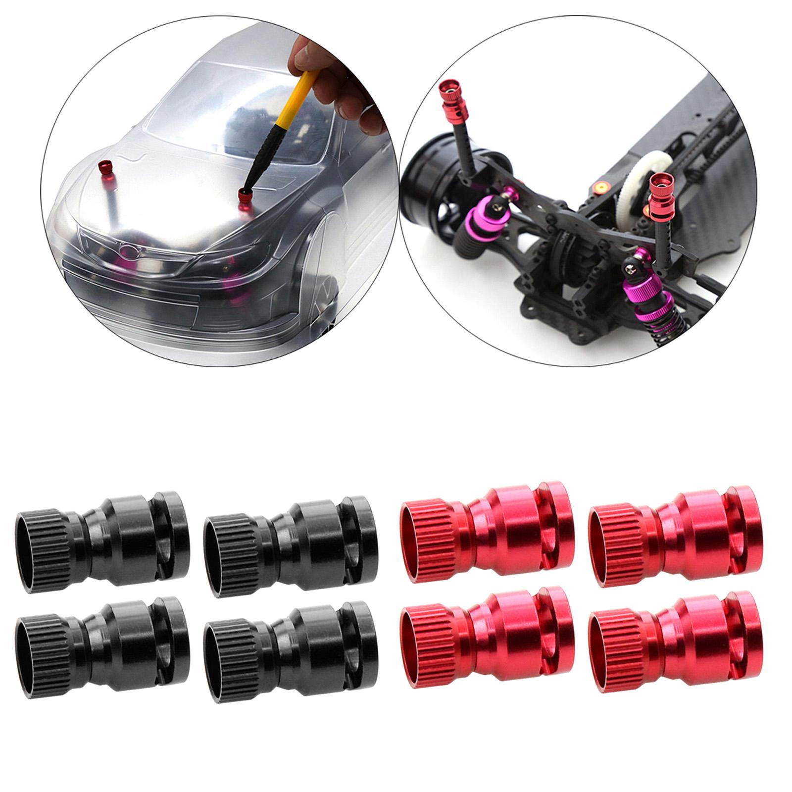 4/セットアルミボディシェルマウントコラム穴ロケーター RC - Rc Hobby Location のレビューと価格