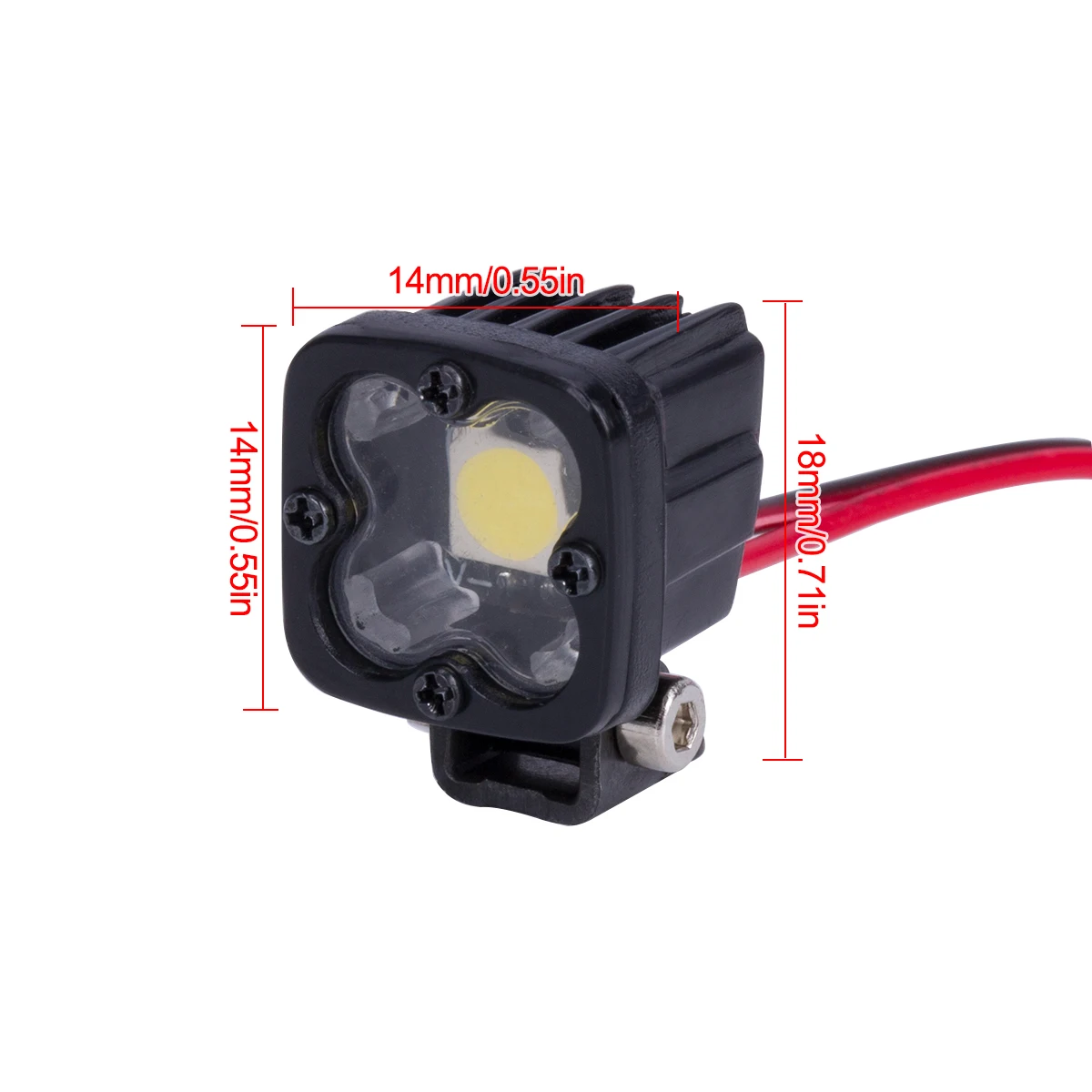 RC カースクエア高輝度 LED トップライトヘッドライトス - Rc Hobby Zone のレビューと価格