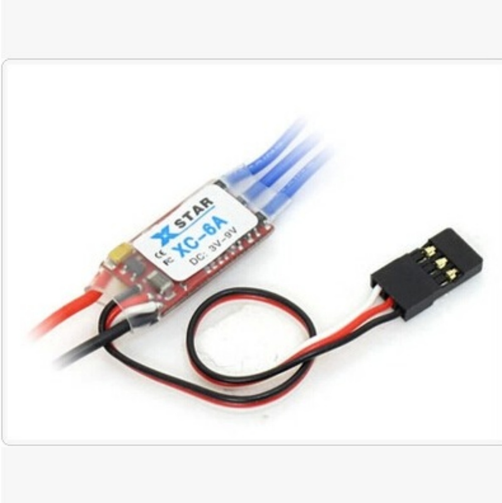 FATJAY XC-6A ブラシレスESC 6A 1-2S  - Rc And Hobby のレビューと価格