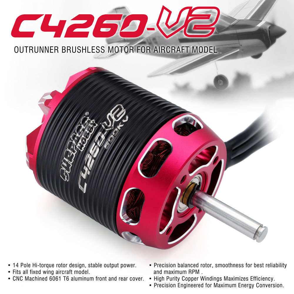 SURPASS HOBBY C4240 750KV/850K - Rc Hobby Online のレビューと価格