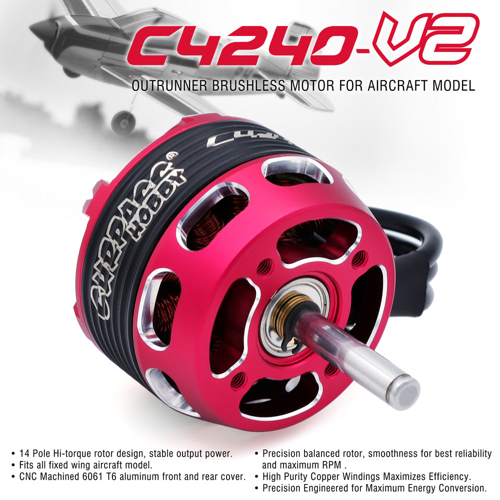 SURPASS HOBBY C4240 750KV/850K - Rc Hobby Online のレビューと価格