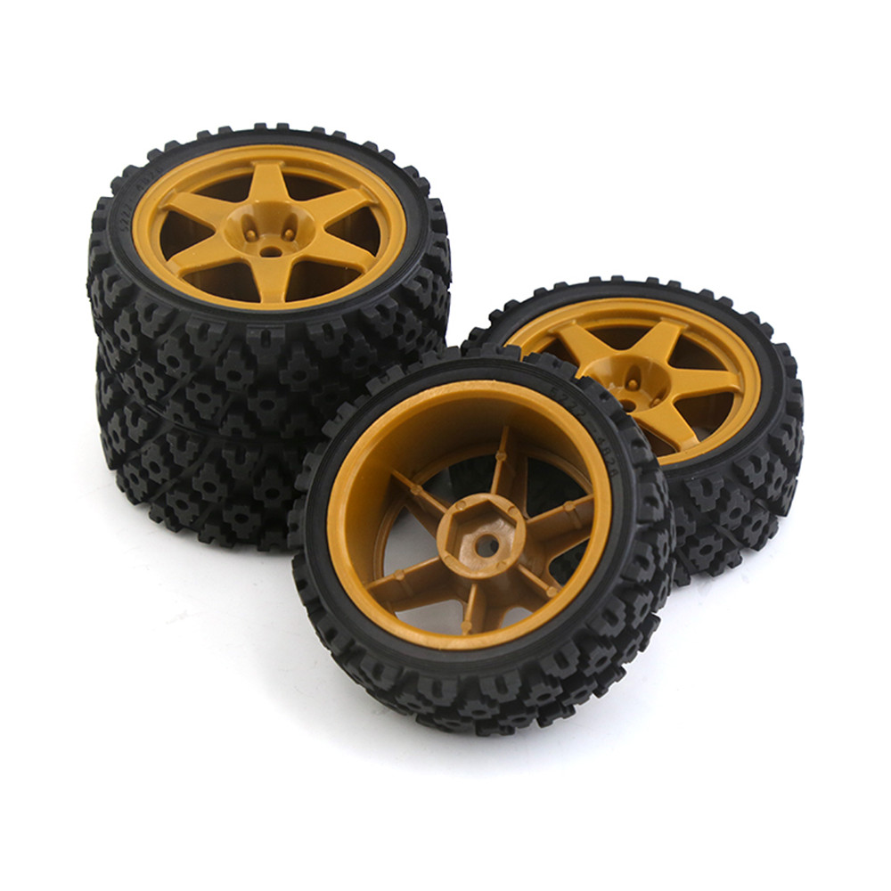 1/10 RCラリーオンロードタイヤ＆ホイールリム 12mm - Wheel Rim Rc のレビューと価格