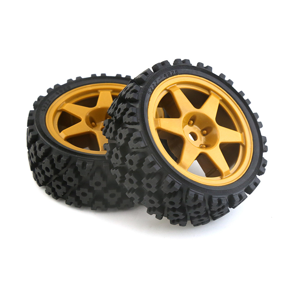 1/10 RCラリーオンロードタイヤ＆ホイールリム 12mm - Wheel Rim Rc のレビューと価格